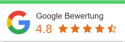 Google-Sternebewertung 4,8/5